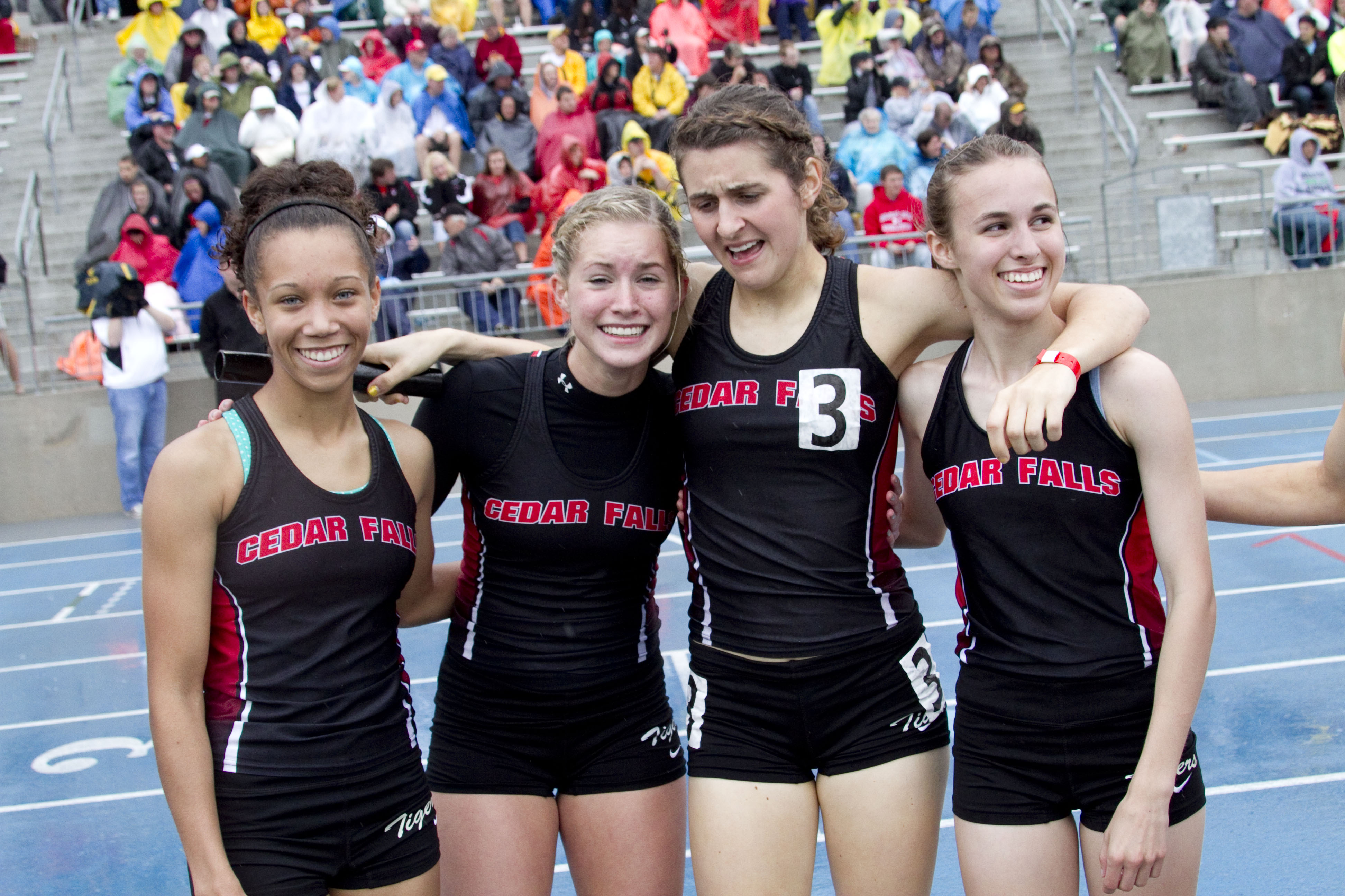 1600 Medley Relay – Cedar Falls High School Track & Field