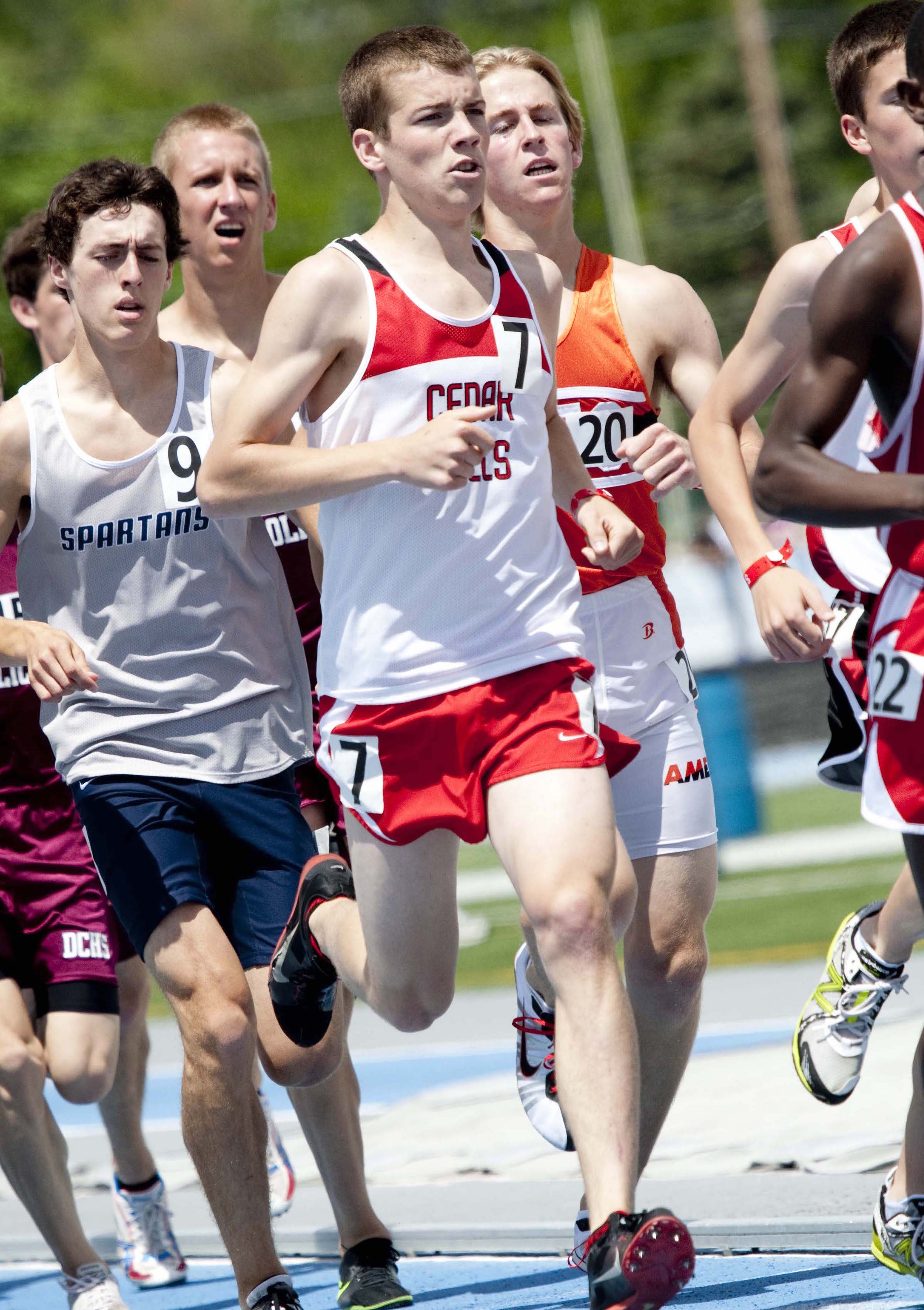 1600 Meter Run Cedar Falls High School Track & Field